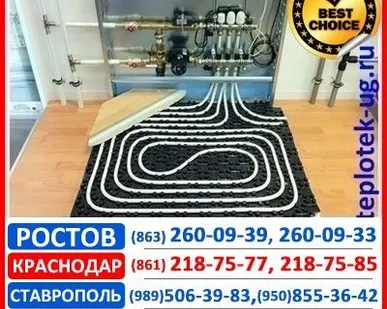 фото Коллектор для теплого пола