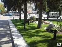 фото Опора наружного освещения металлическая
