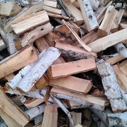 Фото №0 Дрова березовые колотые