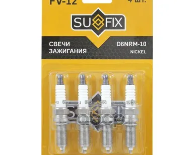фото Свеча Зажигания (Nickel) SUFIX арт. FV12