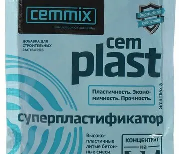 фото Суперпластификатор CemPlast конц. саше (40шт/уп)