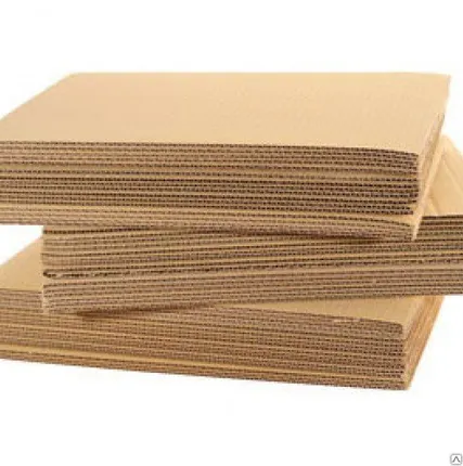 Фото №0 Гофрокартон листовой 1,05х2 м Т-23, бурый