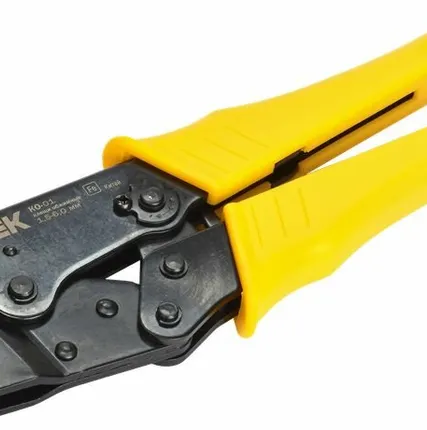 Фото №0 IEK Клещи обжимные КО-01 1,5-6мм IEK