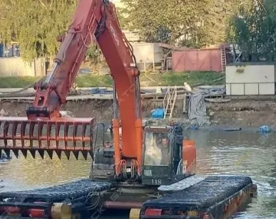 фото Аренда экскаватора-амфибии HITACHI ZX330, Москва