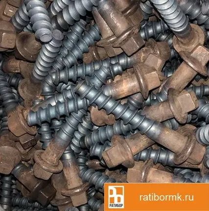 Фото №0 Шуруп путевой 3.24х170.0115 ГОСТ 809-2014