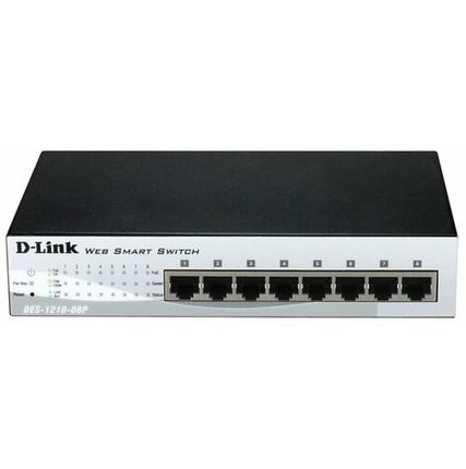 Фото №0 Коммутатор D-link DES-1210-08P