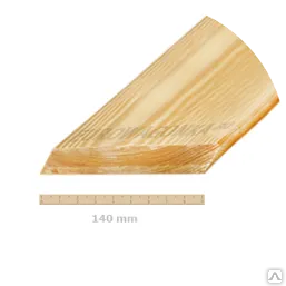 Фото №0 Планкен косой (лиственница), сорт В 20х140х5000х5шт.