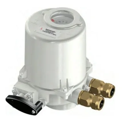 Фото №0 Четвертьоборотный взрывозащищенный электропривод ГЗ-ОФВ-25/5,5К 380В