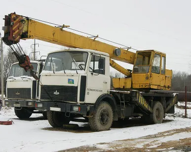 фото Аренда автокрана МАЗ 15 т