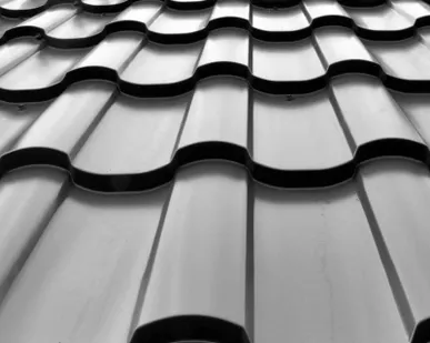 фото Металлочерепица Сицилия полиэстер RAL 7004 1120х0,45