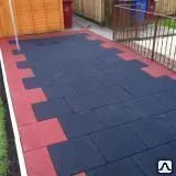 Фото №0 Дорожное покрытие из резиновой крошки