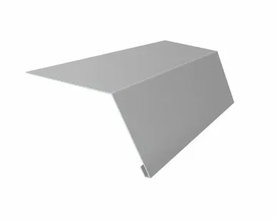 фото Карнизная планка 120х70мм 2,5 м оцинкованная