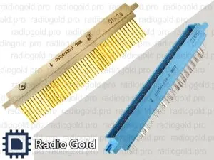 фото СНП 34-113 вилка полная Желтые контакты