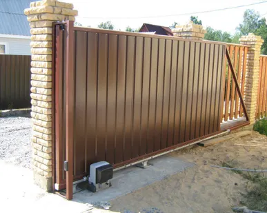 фото Ворота откатные Премиум Плюс 2.0*3.5 м