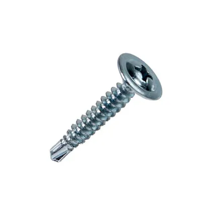 Фото №0 Саморезы по металлу, прессшайба, сверло, оцинкованные