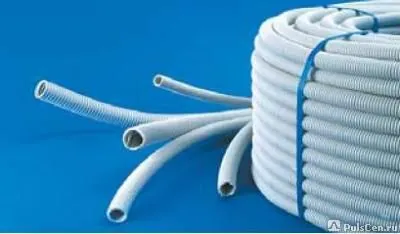 Фото №0 Гофротруба d16мм с протяжкой (100м)