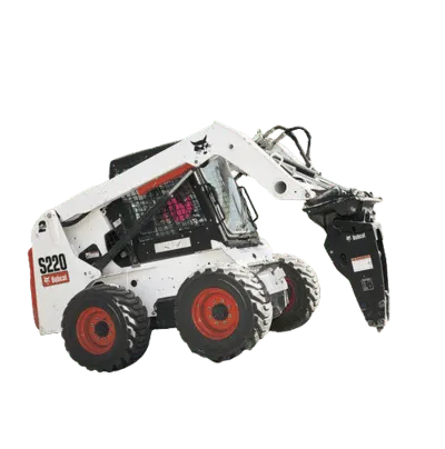 Фото №0 Гидромолот на базе мини-погрузчика