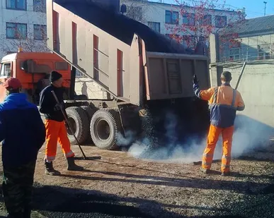 фото Асфальт в городе