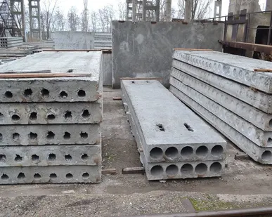 фото Плита перекрытия ПК-25-15 с 8 железобетонная