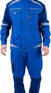 фото Куртка ТУРБО SAFETY летняя, василек-синий