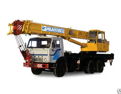 фото Автокран ИВАНОВЕЦ КС 45717К-1 г/п 25т. шасси КАМАЗ-65115