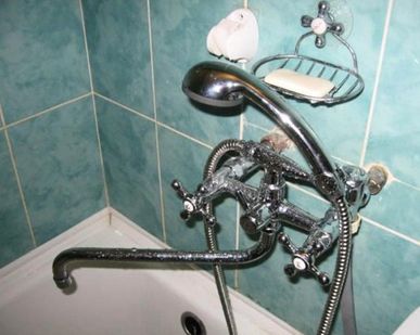 фото Установка смесителя
