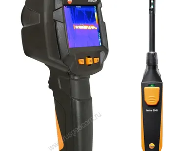 фото Комплект тепловизора Testo 872 и смарт-зонда термогигрометра Testo 605i