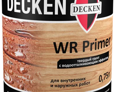 фото Твердый грунт с водоотталкивающим эффектом Decken WR Primer 0,75л