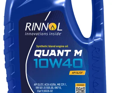 фото Масло моторное п/синт. RINNOL QUANT M 10W-40 (e4L)