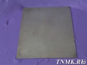 Фото №0 Лист вольфрамовый 5 мм ВЛ