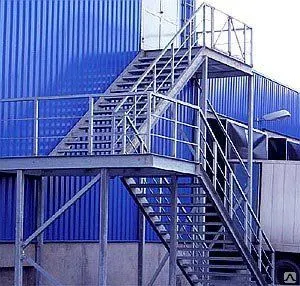 Фото №0 Изготовление металлических лестниц