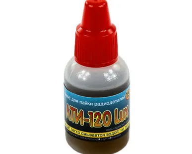 фото ЛТИ-120 LUX флюс без спирта 15мл