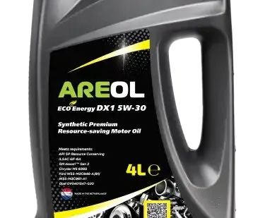 фото Моторное масло AREOL ECO Energy DX1 5W30AR073 5W-30 синтетическое 4 л