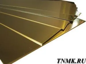 фото Лист бронзовый 0,5 мм БрОЦ4-3