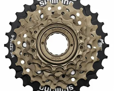 фото Трещотка MF-TZ500-CP Shimano 6 ск. 14-28
