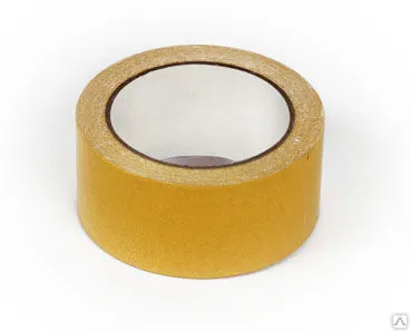 Фото №0 Клейкая лента двусторонняя полипропиленовая 38х25000 мм