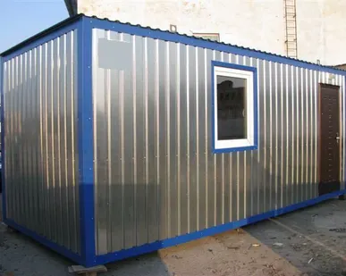 фото Вагончик строительный, бытовка 6х2,45х2,5 м (эконом)