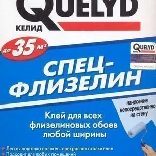 фото Клей обойный "СПЕЦ-ФЛИЗЕЛИН" 0,3 кг QUELYD