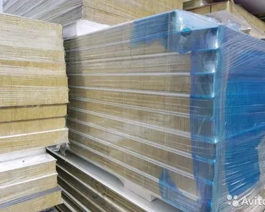 фото Сэндвич панели Минвата 100 мм, 5,89 м