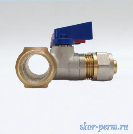 Фото №3 Коллектор с кранами 3/4&quot;х16 под металлопластик 3 выхода