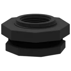 фото Фитинг чёрный 20 мм 3/4&quot;