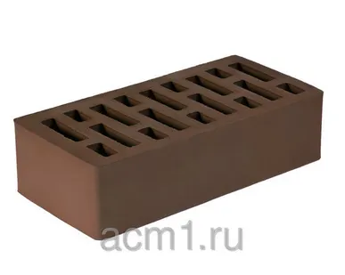 фото Кирпич лицевой одинарный ШОКОЛАД 250*85*65