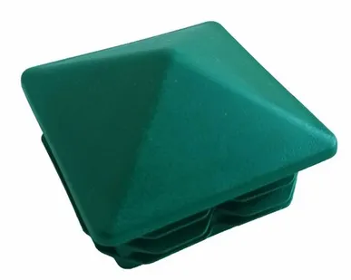 фото Заглушка 80*80 декор зеленая