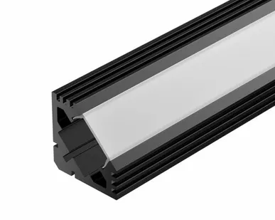 фото Профиль PDS45-T-2000 ANOD Black RAL9005 (Arlight, Алюминий)