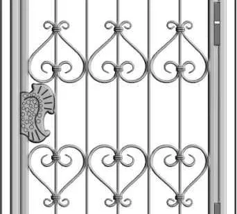 фото Кованые калитки