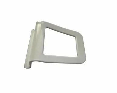 фото Ручка металл для МС-БАЗА белая (трапеция)