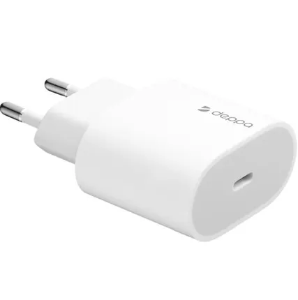 Фото №0 Сетевое зарядное устройство Deppa 20W USB-C 11448