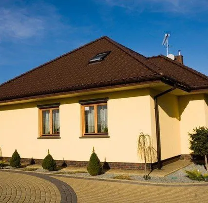 Фото №0 Облицовка здания декоративной штукой