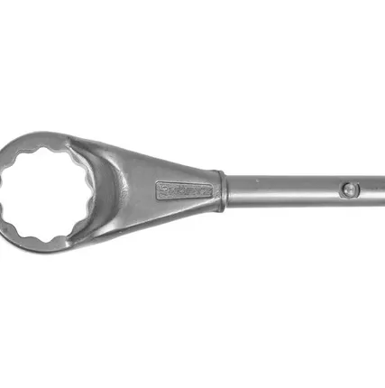 Фото №0 Ключ накидной односторонний 75 мм усиленный HORTZ