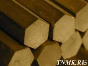 Фото №0 Шестигранник латунный 22 мм Л63 ГОСТ 2060-2006